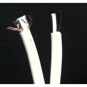 Cablu coaxial RG59 cu alimentare 75 Ohm 2x0.35